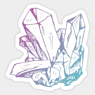 Magic crystal Sticker